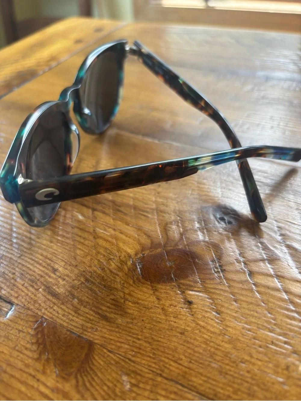 Costa Del Mar Multi-Color Shiny Ocean Tortoiseshell Sunglasses